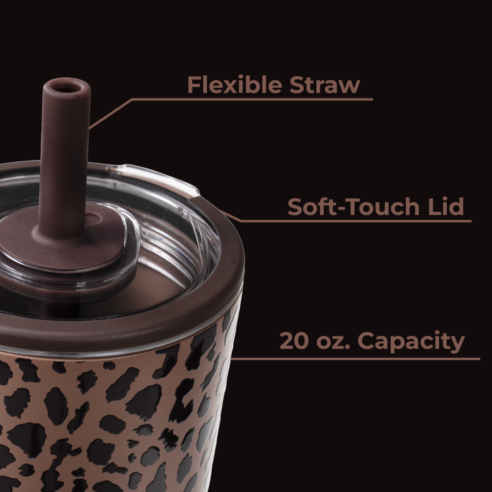 Brown Leopard - Everyday Tumbler 20oz