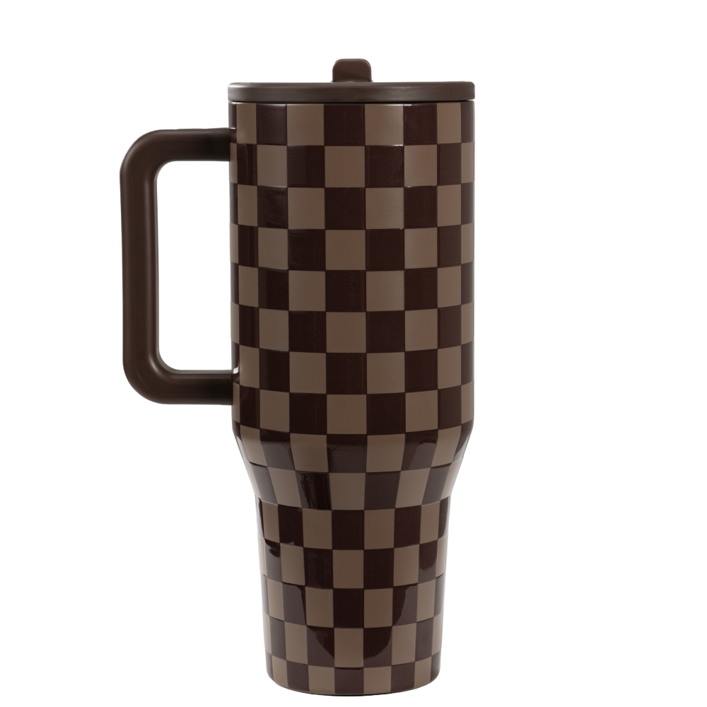 Autumn Checkers - Traveler (32oz)